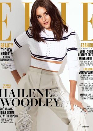 Shailene Woodley - ELLE US Cover Magazine (February 2017)