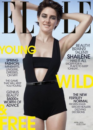 Shailene Woodley - Elle US Magazine (April 2015)