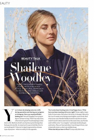 Shailene Woodley - InStyle US Magazine (July 2020)