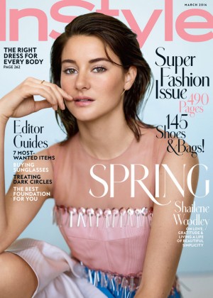 Shailene Woodley - InStyle US (March 2016)