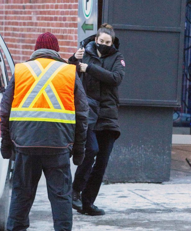 Shailene Woodley - Is spotted in Montreal
