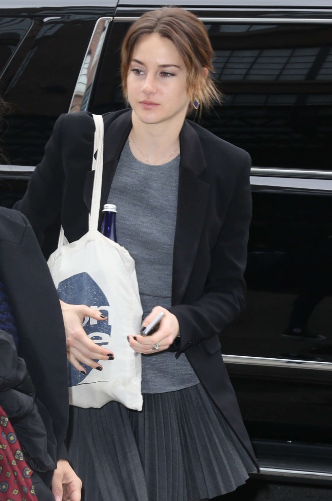 Shailene Woodley - Out and about in NYC