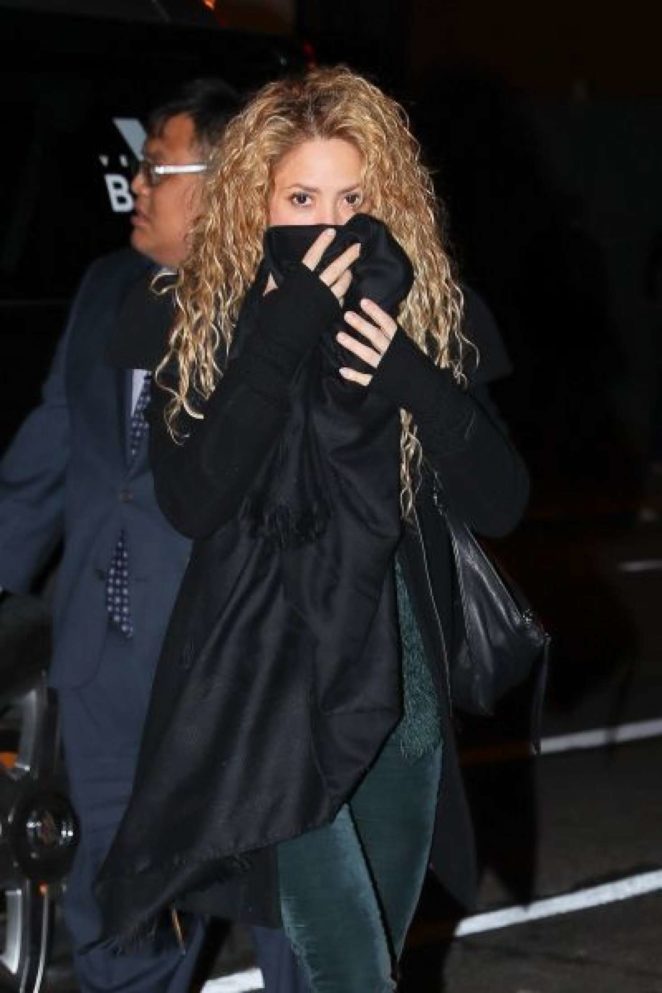 Shakira at the Hunt & Fish Club in NYC