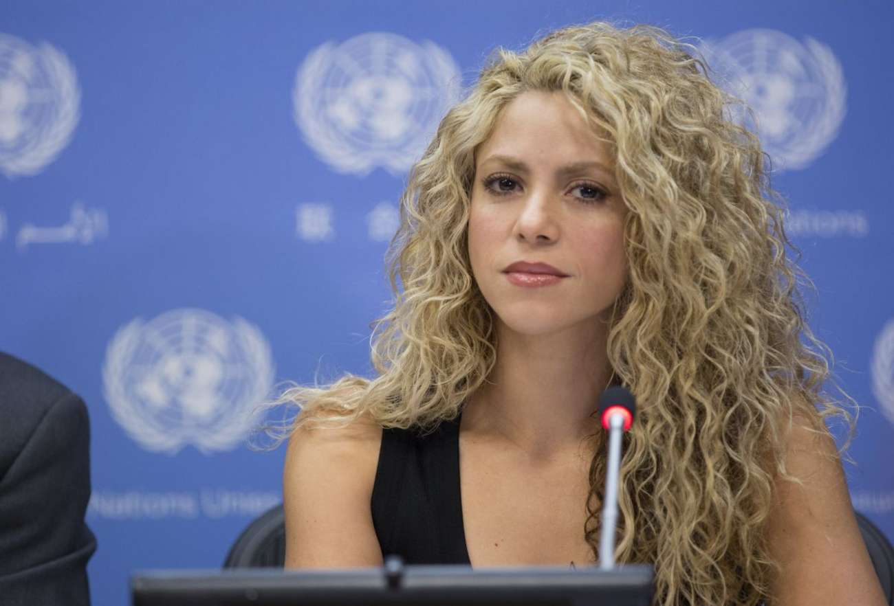 Shakira - Meeting Of The Minds at United Nations in NY
