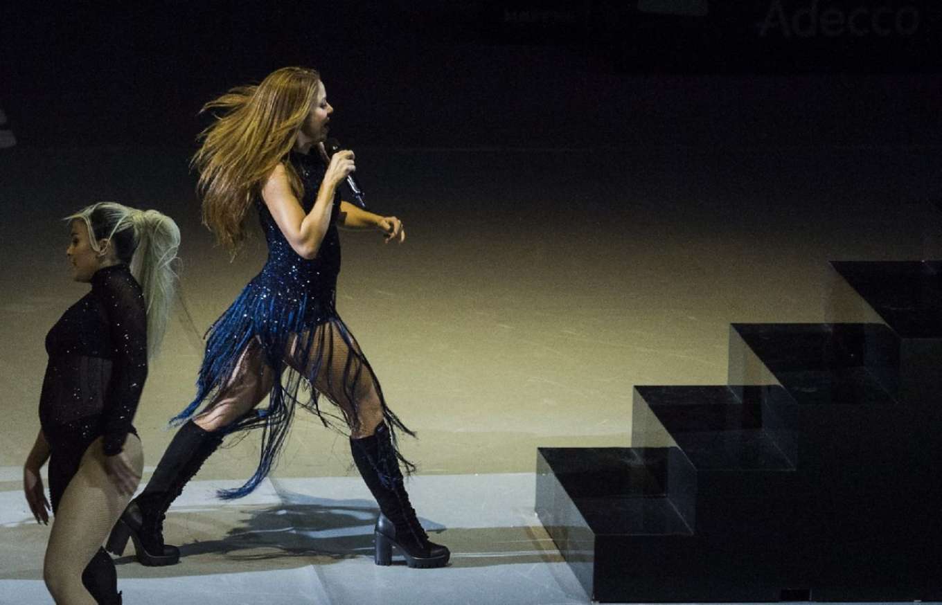 Shakira 2019 : Shakira – Performing at the Davis Cup Closing Ceremonies-04