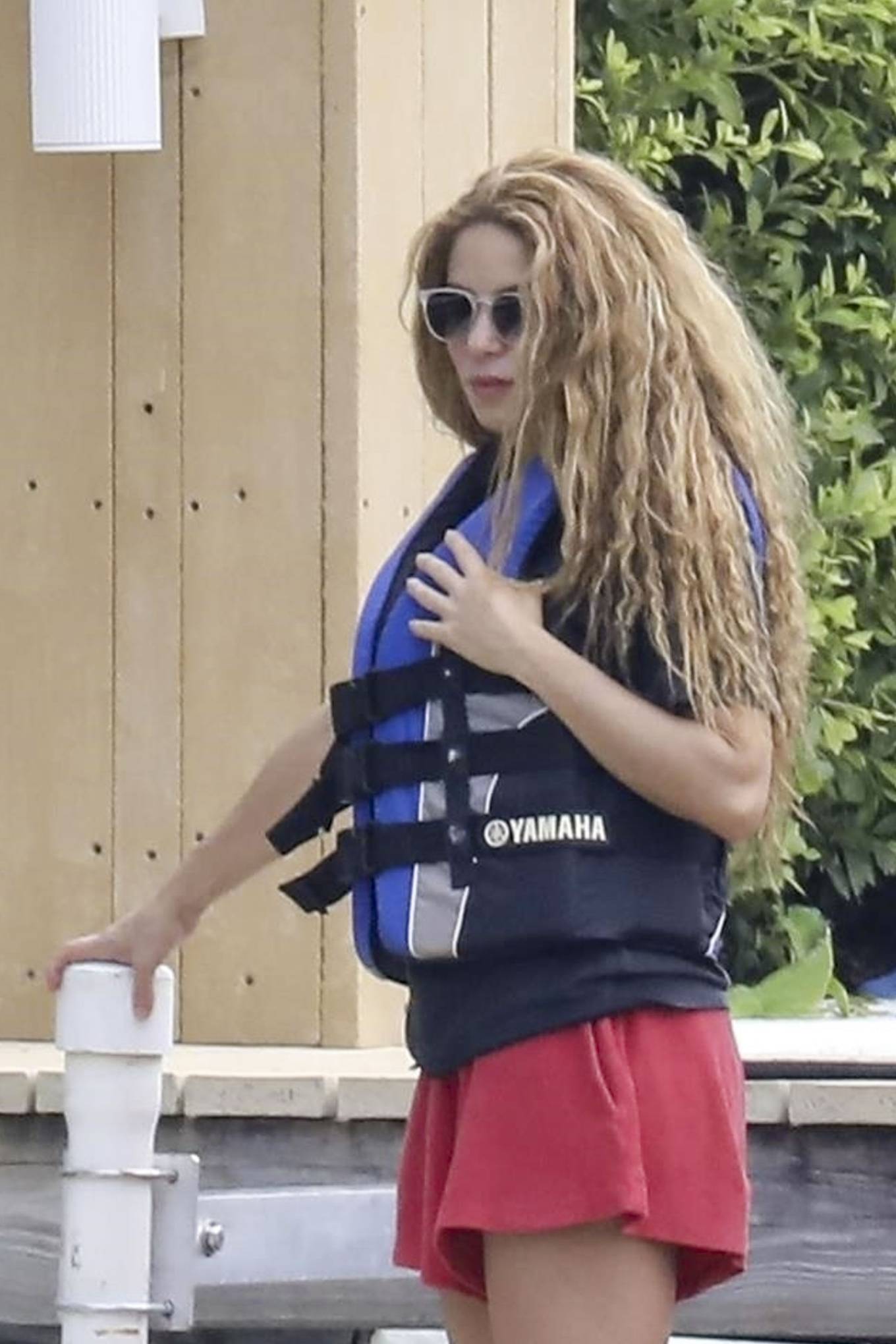 Shakira 2023 : Shakira – Spotted with her kids on a jet ski adventure in Miami on Labor Day-09