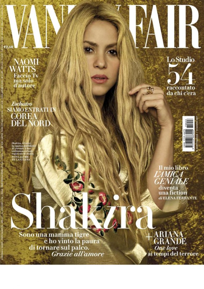 Shakira - Vanity Fair Italy Magazine (June 2017)