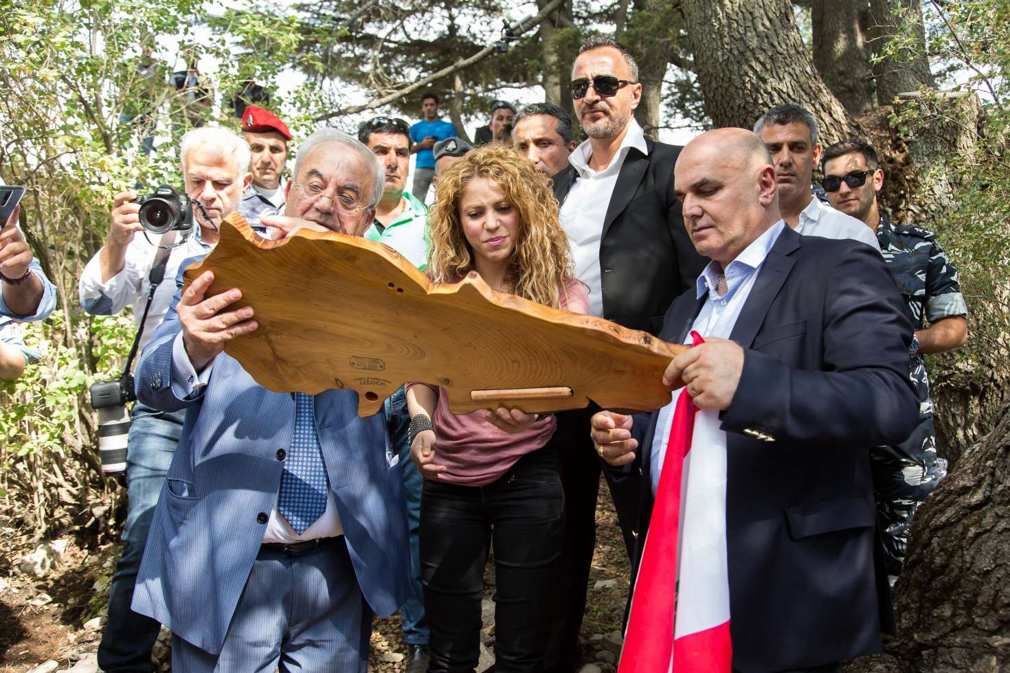 Shakira 2018 : Shakira: Visits the northern Lebanese mountain village in Lebanon -06