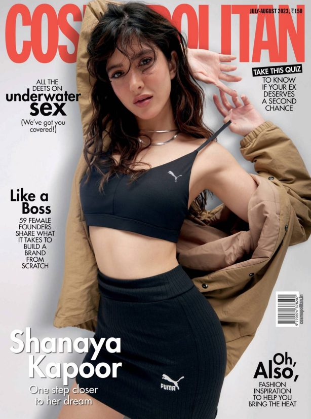 Shanaya Kapoor - Cosmopolitan India (July 2023)