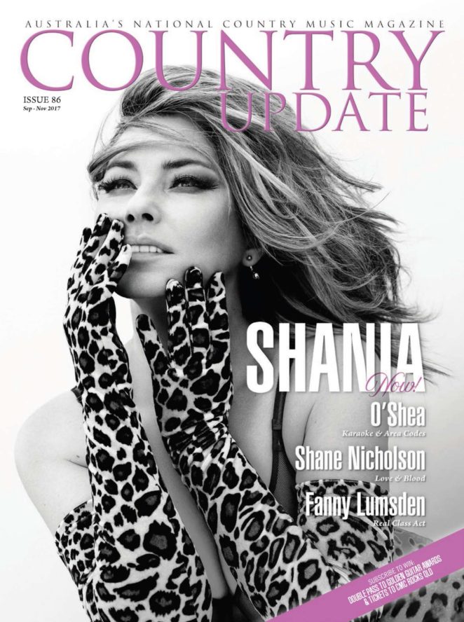 Shania Twain - Country Update Magazine (October/November 2017)