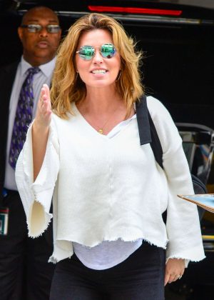Shania Twain - Out and about in New York