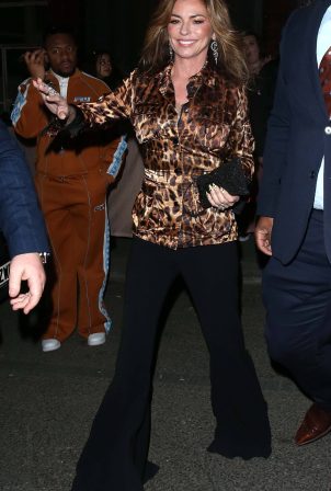 Shania Twain - Universal Brit Awards After Party at 180 The Strand in London