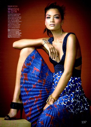 Shanina Shaik - Cosmopolitan Magazine (February 2015)
