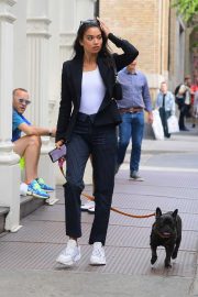 Shanina Shaik - Out in NYC