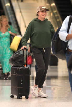 Shannen Doherty - Was seen at LAX