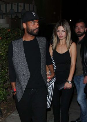 Sharon Canu and Ashley Cole at Delilah in West Hollywood