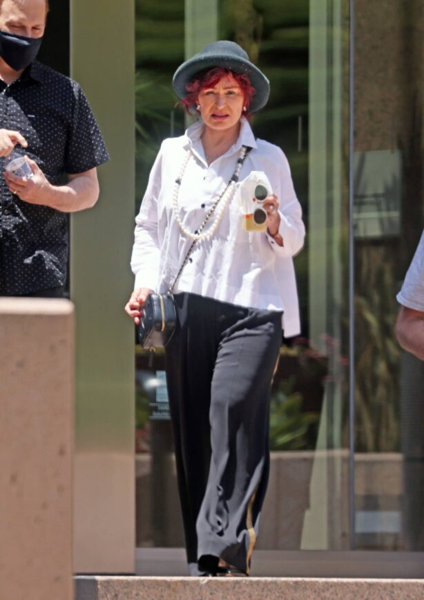 Sharon Osbourne - Seen after business meeting in Beverly Hills