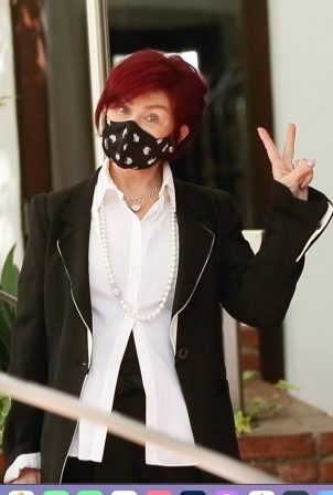 Sharon Osbourne - Seen after quitting 'The Talk' for a rumored $10 Million Payoff in Los Angeles