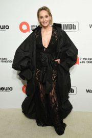 Sharon Stone - 2020 Elton John AIDS Foundation Oscar Viewing Party in LA