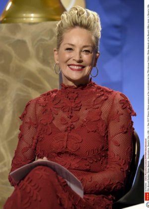 Sharon Stone - 75th Annual Golden Globe Award Nominations in Beverly Hills
