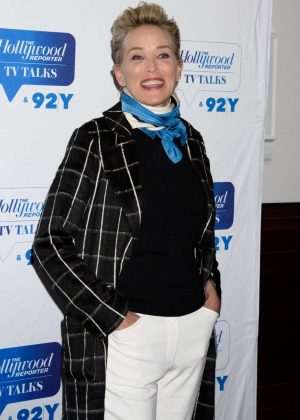 Sharon Stone - Cast of HBO Mosaic at 92Y in New York