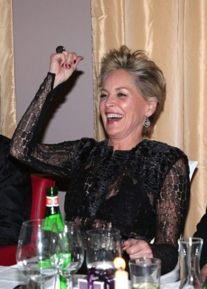 Sharon Stone - Charity Gala in St. Moritz