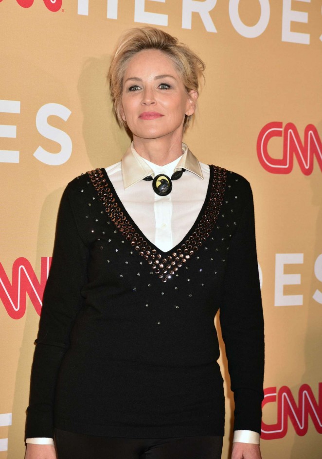 Sharon Stone - CNN Heroes 2015 in NYC