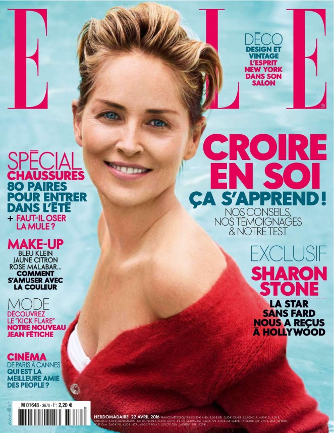 Sharon Stone - Elle France Magazine (April 2016)