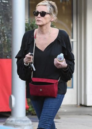 Sharon Stone - Gets a Parking Ticket in Beverly Hills