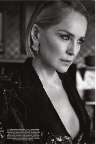 Sharon Stone - Harper's Bazaar India Magazine (March 2020)