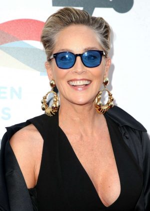 Sharon Stone - Inaugural Janie's Fund Gala and Grammy Party in LA