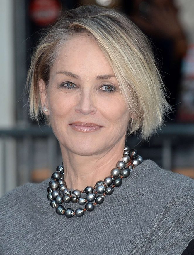 Sharon Stone out and about in Hollywood