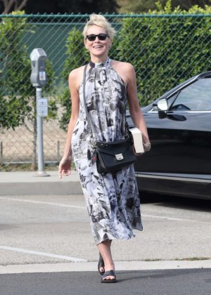 Sharon Stone out in Beverly Hills