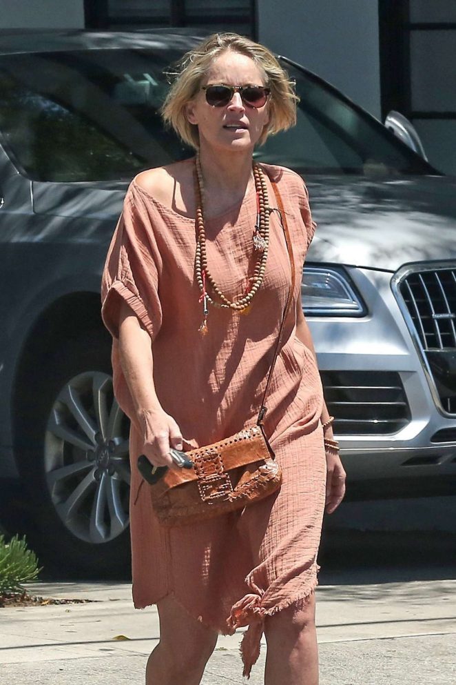 Sharon Stone - Out in Beverly Hills