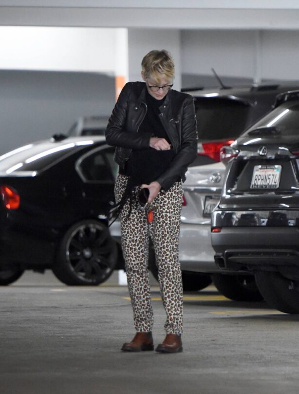Sharon Stone - Steps out in Los Angeles