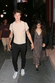 Shawn Mendes and Camila Cabello - leaving a date at Extra Virgin in the West Village in NY