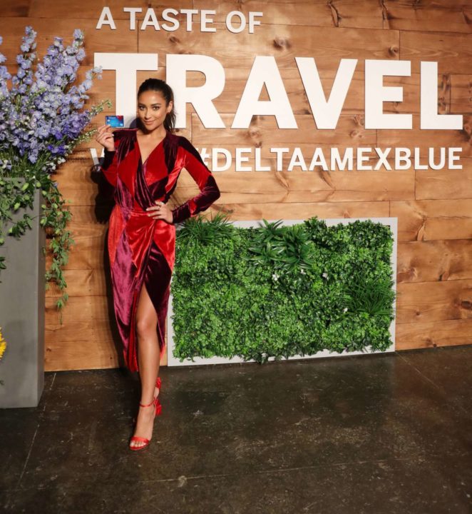 Shay Mitchell - Blue Delta SkyMiles Credit Card from AMEX launch event in NYC