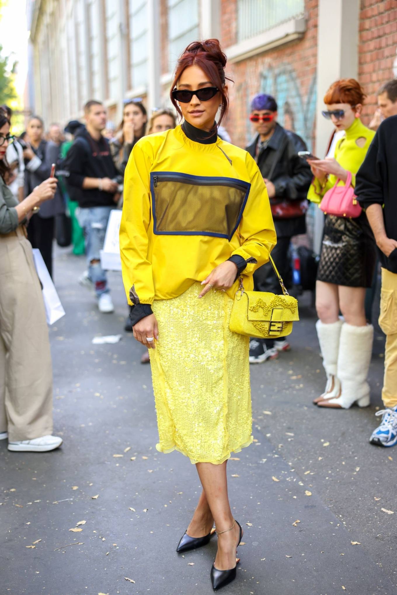 Shay Mitchell - Fendi Spring Summer 2023 Show during Milan Fashion Week