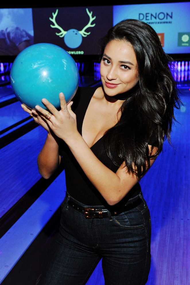Shay Mitchell - Hosts the Grand Opening of Bowlero in Playa del Rey