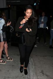 Shay Mitchell - Leaving Craig's in West Hollywood