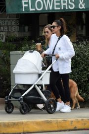 Shay Mitchell - Out with her daughter in LA