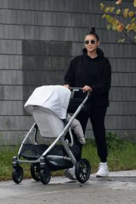 Shay Mitchell - Out with her family in Los Angeles