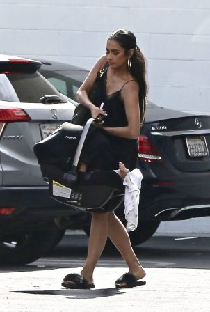 Shay Mitchell - Takes a trip to the doctor with her baby in Los Angeles