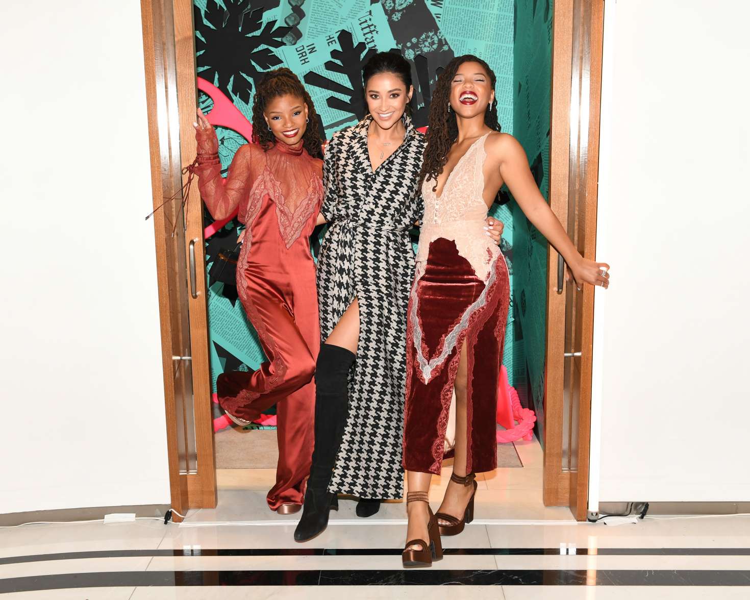 Shay Mitchell 2018 : Shay Mitchell: Tiffany & Co. Celebrate the Holidays with a Girls Night In LA -04