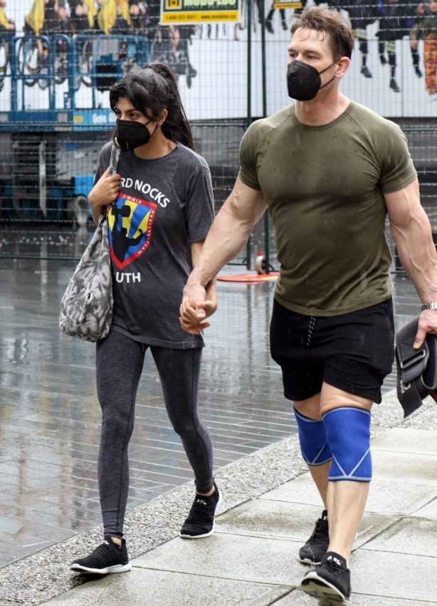 Shay Shariatzadeh - Seen after gym in Vancouver