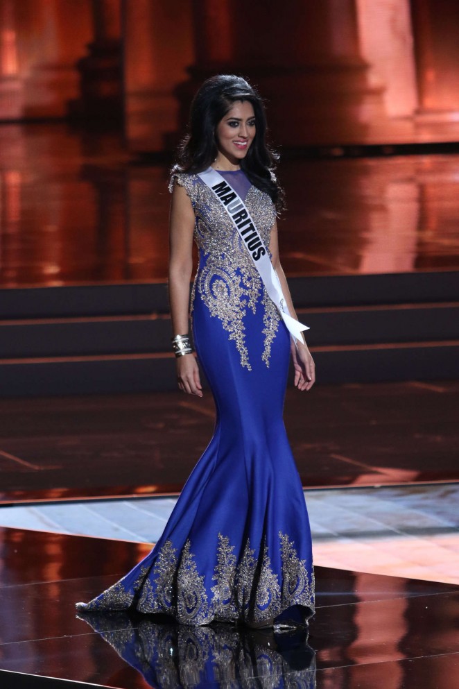 Sheetal Khadun - Miss Universe 2015 Preliminary Round in Las Vegas