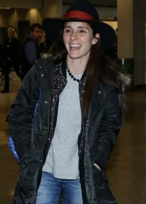 Shiri Appleby - Arriving at Salt Lake City Airport