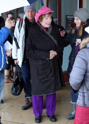 Shirley MacLaine out at 2017 Sundance Film Festival in Utah