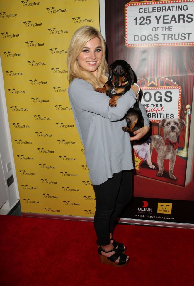 Sian Welby - The Dogs And Their Faithful Celebrities Event in London