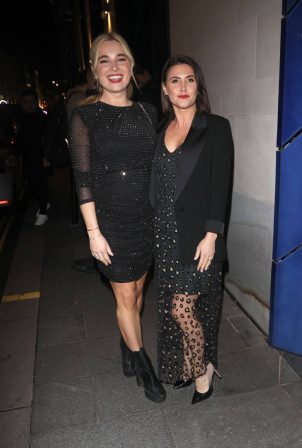 Sian Welby - With Aimee Vivian attending Global's Make Some Noise Night Gala at The Londoner Hotel